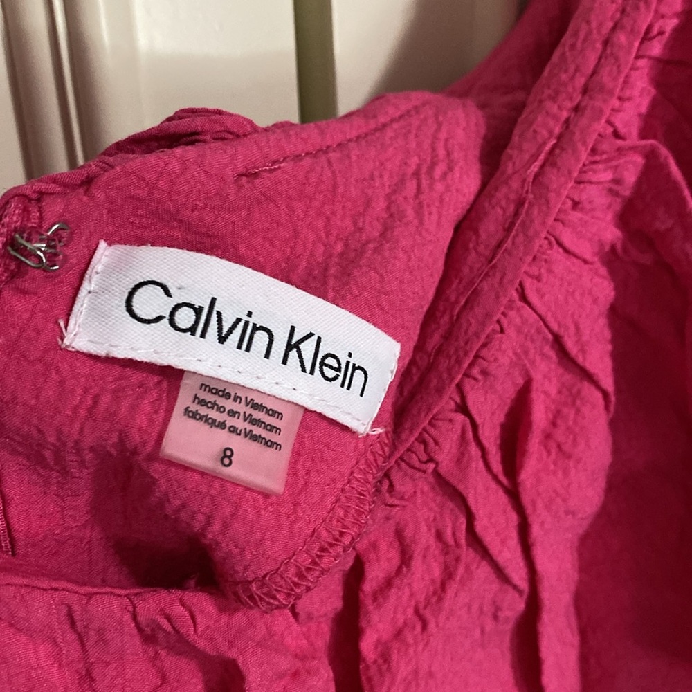 Pink Ruffle Dress - Picture 2 of 3